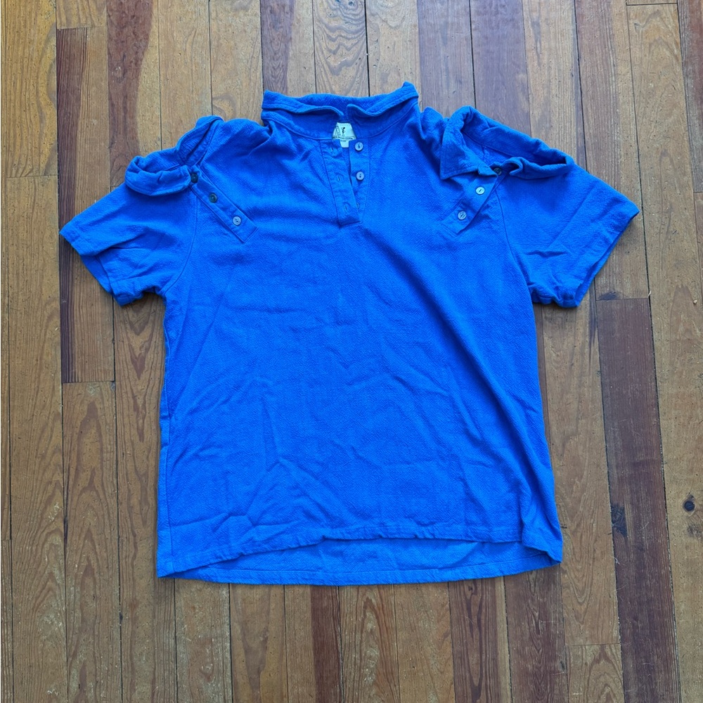 Fashion Brand Company - 3 Collar Blue Shirt